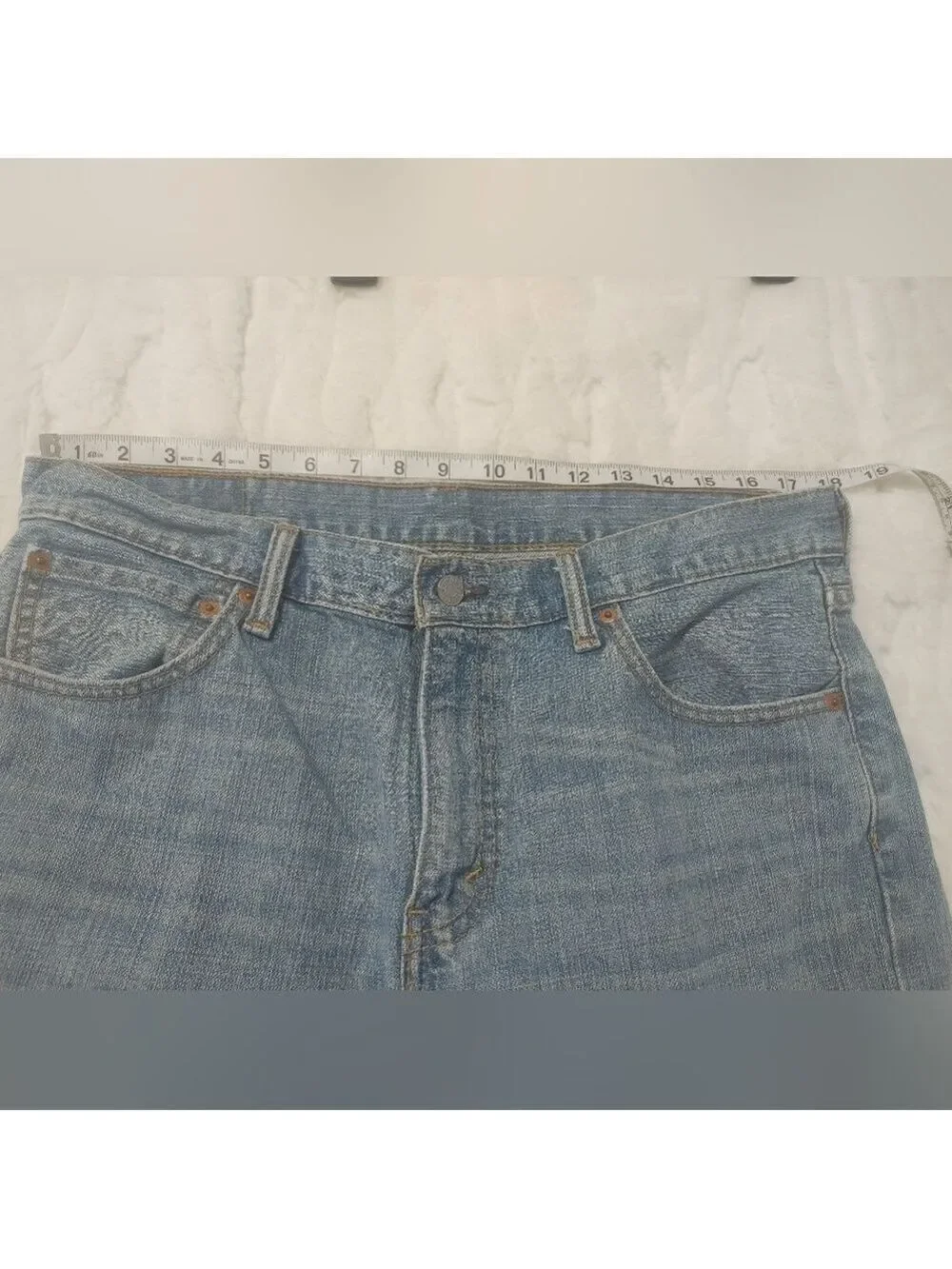 Classic Men's Levi's 527 Bootcut Jeans Waist 36 X 34 Length Light Blue